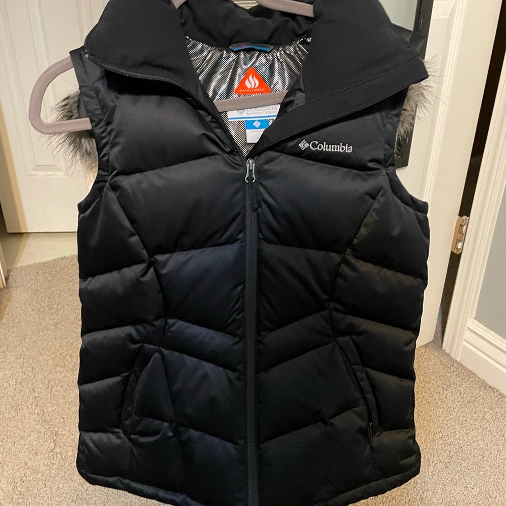 Columbia Omni Heat Puffer Vest Black Medium